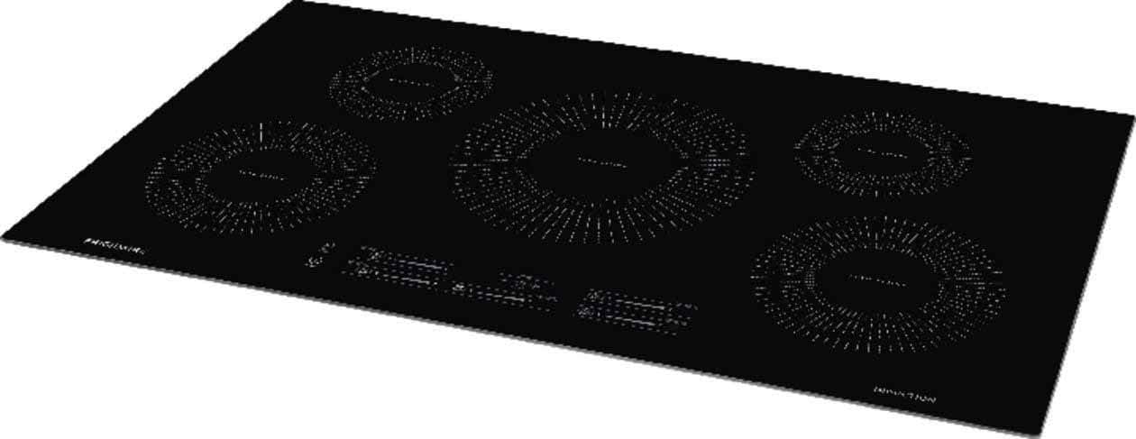 Frigidaire 36" Electric, Built-in 5-Burner Stove with Black Trim-Heats Fast and Even, FFIC3626TB 36'' Induction Cooktop, 36 inches