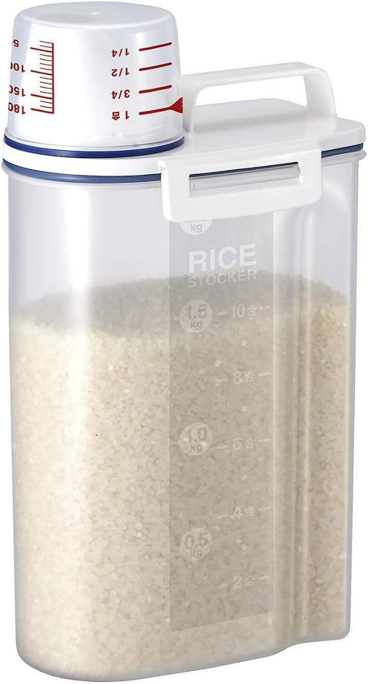 Tiger Rice Cooker - Premium Stainless Steel 8-Cup Rice Cooker with Fuzzy Logic Technology - Fast Cooking and Easy Cleanup - (Urban Satin) Bundle with Rice Container Bin and Washing Bowl (3 Items)