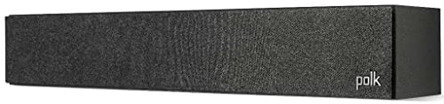 Polk Monitor XT10 Home Subwoofer, 10" Deep Bass Woofer, 100W Class D Amplification, Dolby Atmos, Auro 3D & DTS:X Compatible, Black