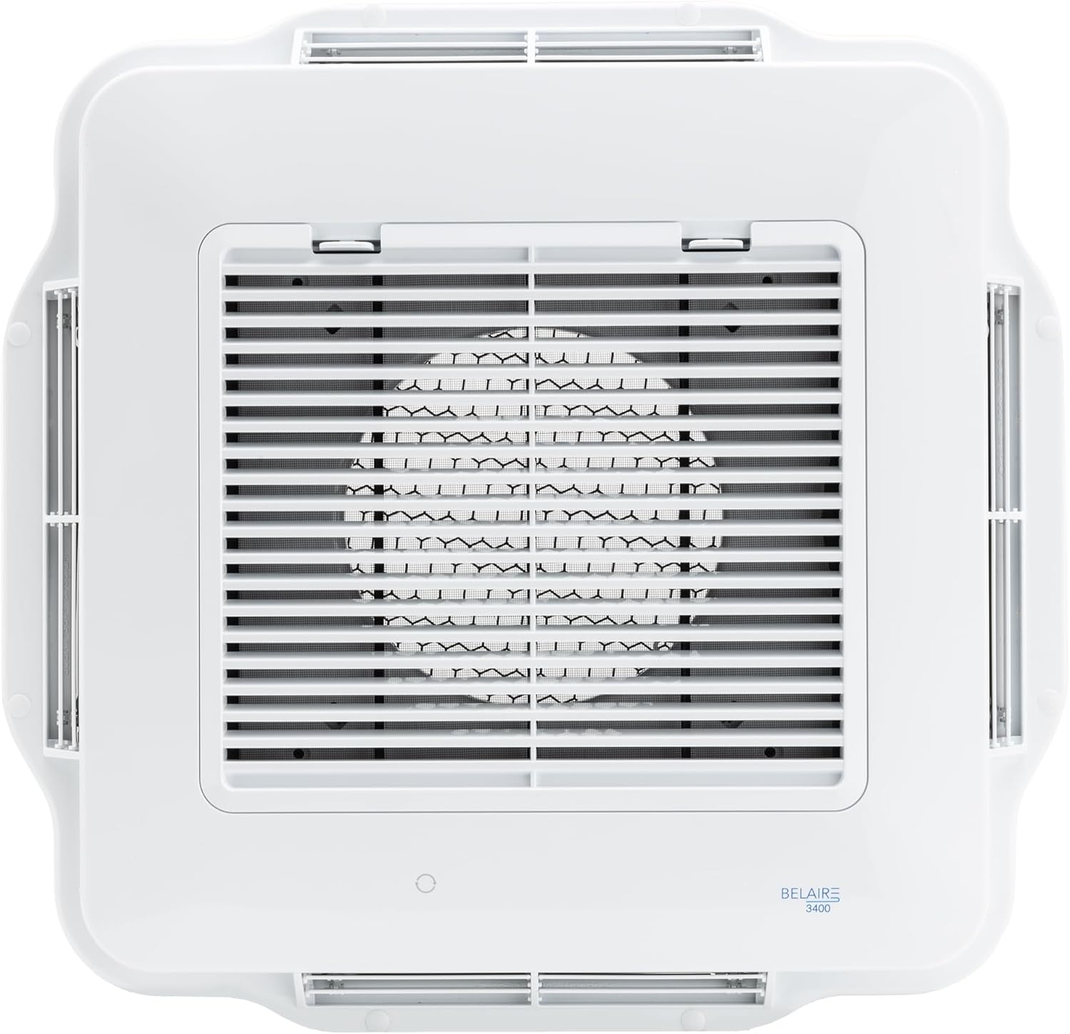 RecPro RV Air Conditioner Low Profile 13.5K Non-Ducted | Quiet AC | 110-120V | Heater and Cooling | Easy Install | For Camper, Travel Trailer, Fifth Wheel, Food Trucks, Motor Home (White)