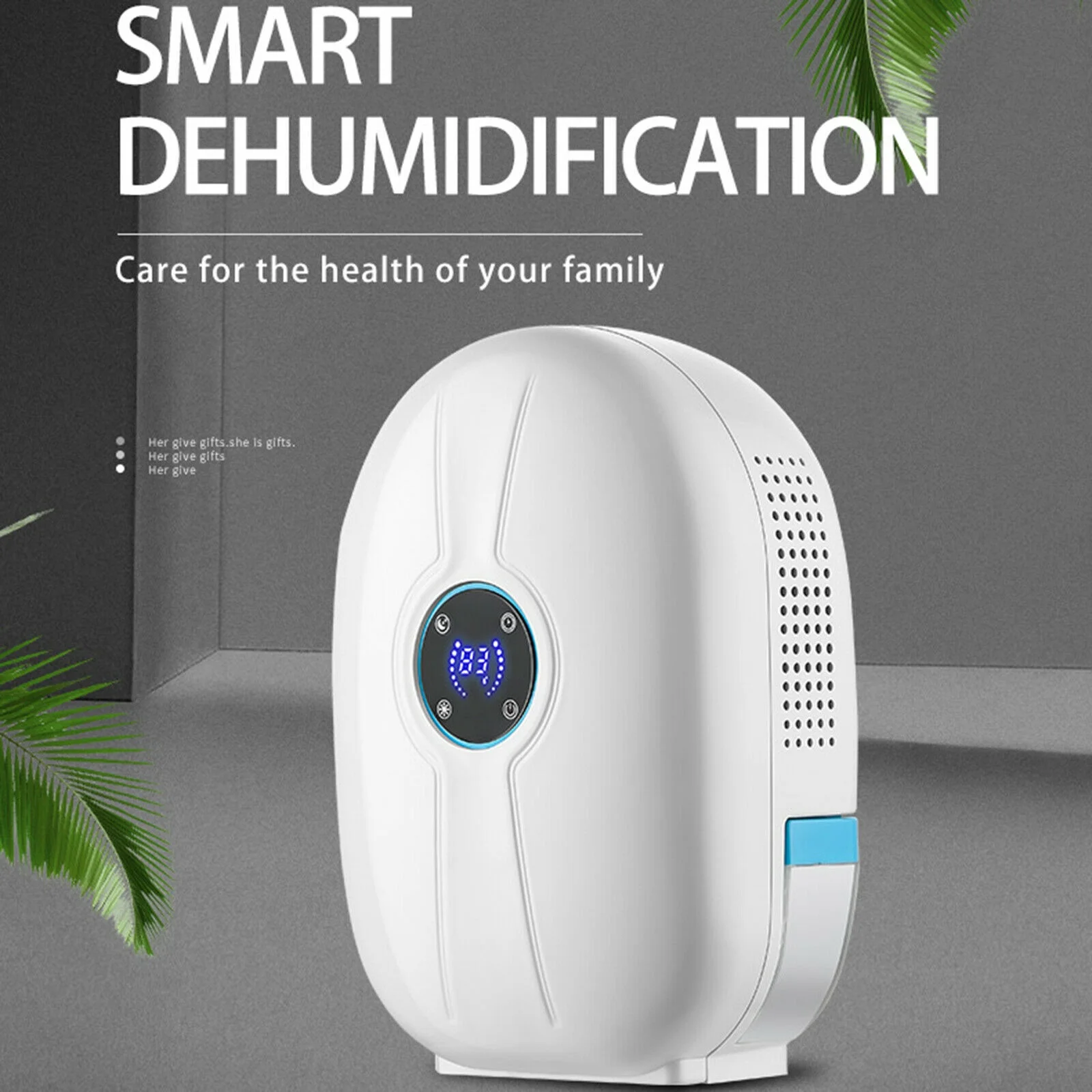 Mini Portable Dehumidifier Mute Home Small Dehumidifier 500ML Capacity For Room