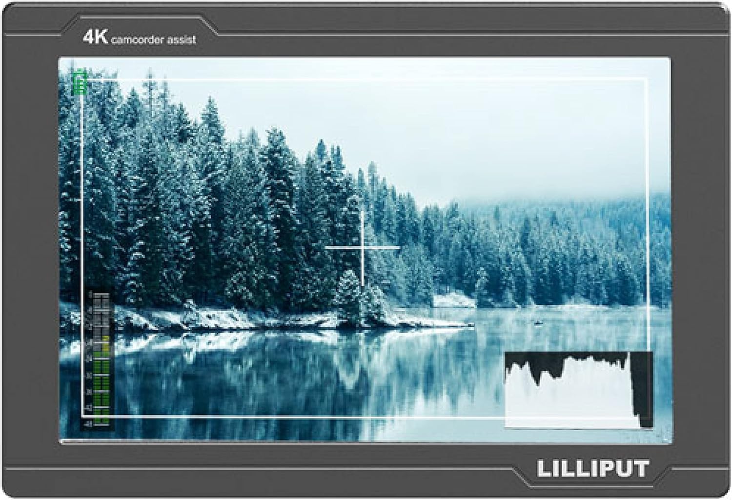 LILLIPUT FS7 7 Full HD Camera Monitor with 3G-SDI and 4K HDMI Metal Housing High Resolution F970 Plate for Camcorder DSLR