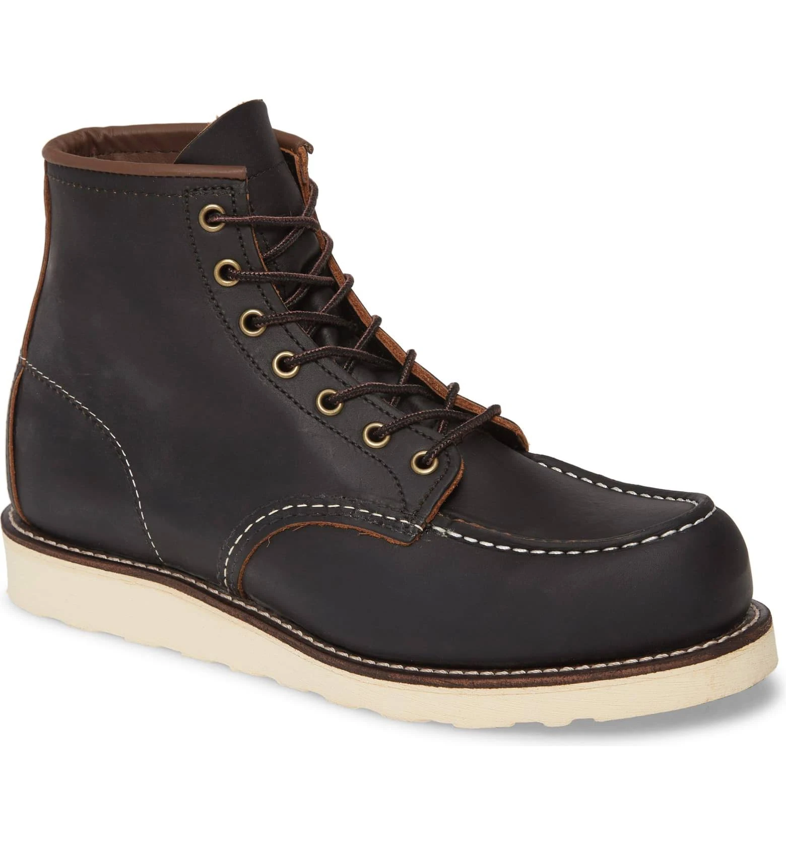 Red Wing Men&s Classic 6 inch Moc 8849 Black Prairie