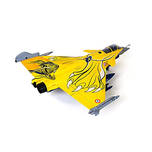 Fms Rc Plane 6 Channel Remote Control Airplane 64MM Rafale NATO Tiger Meet 11-Blade EDF Planes for Adults PNP (No Radio, Battery, Charger)… 64mm Rafale -Pnp