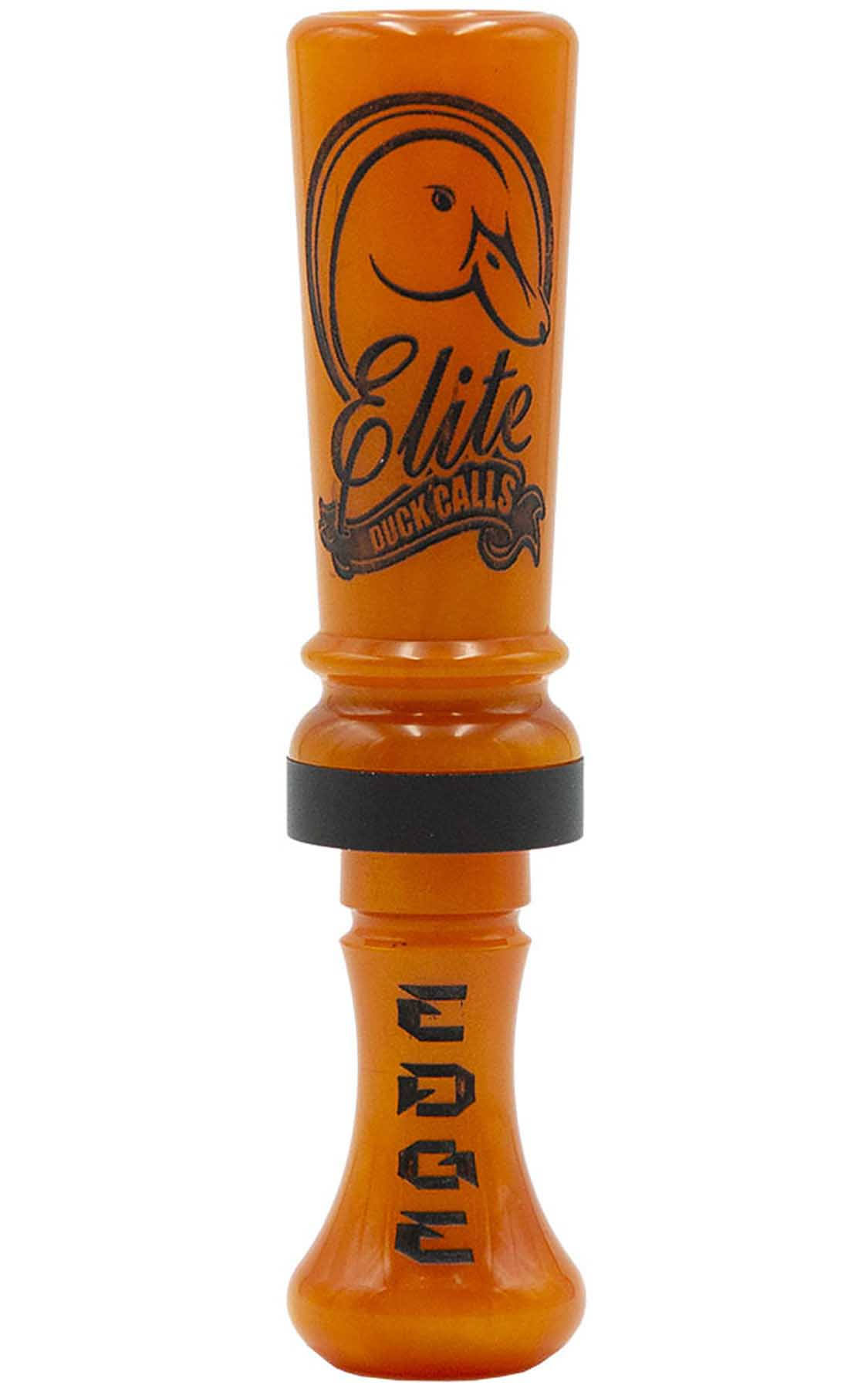Elite Duck Calls Elite Edge Duck Call - Flat Black - Double Reed
