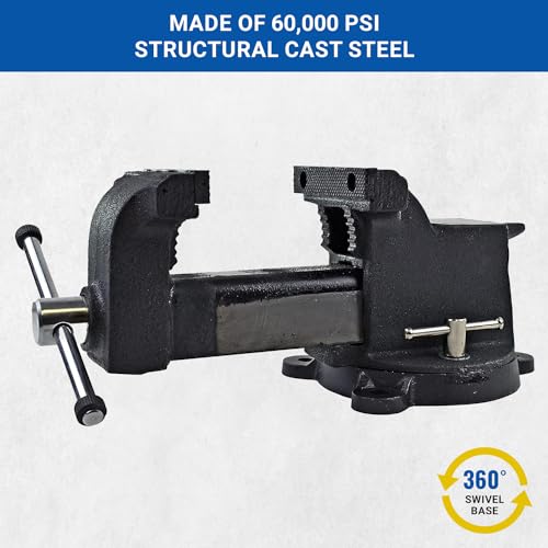Yost Vises 910-AS 10" Heavy Duty Steel Bench Vise