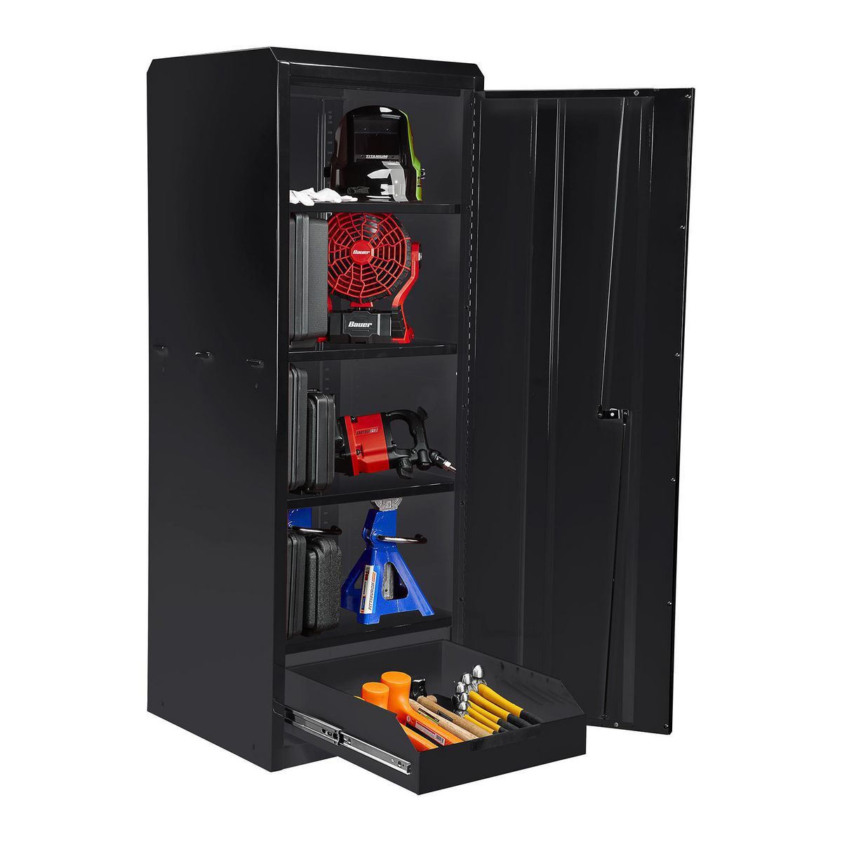 U.S. GENERAL 22 in. End Locker, Series 3, Blue