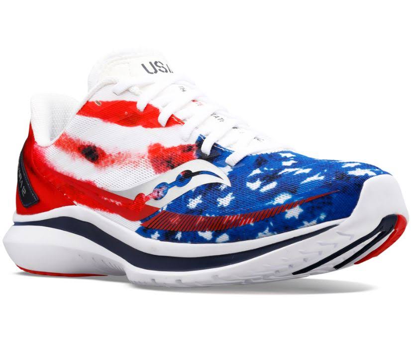 Saucony Kinvara 12 Stars u0026 Stripes Red/White/Blue 11.5 B