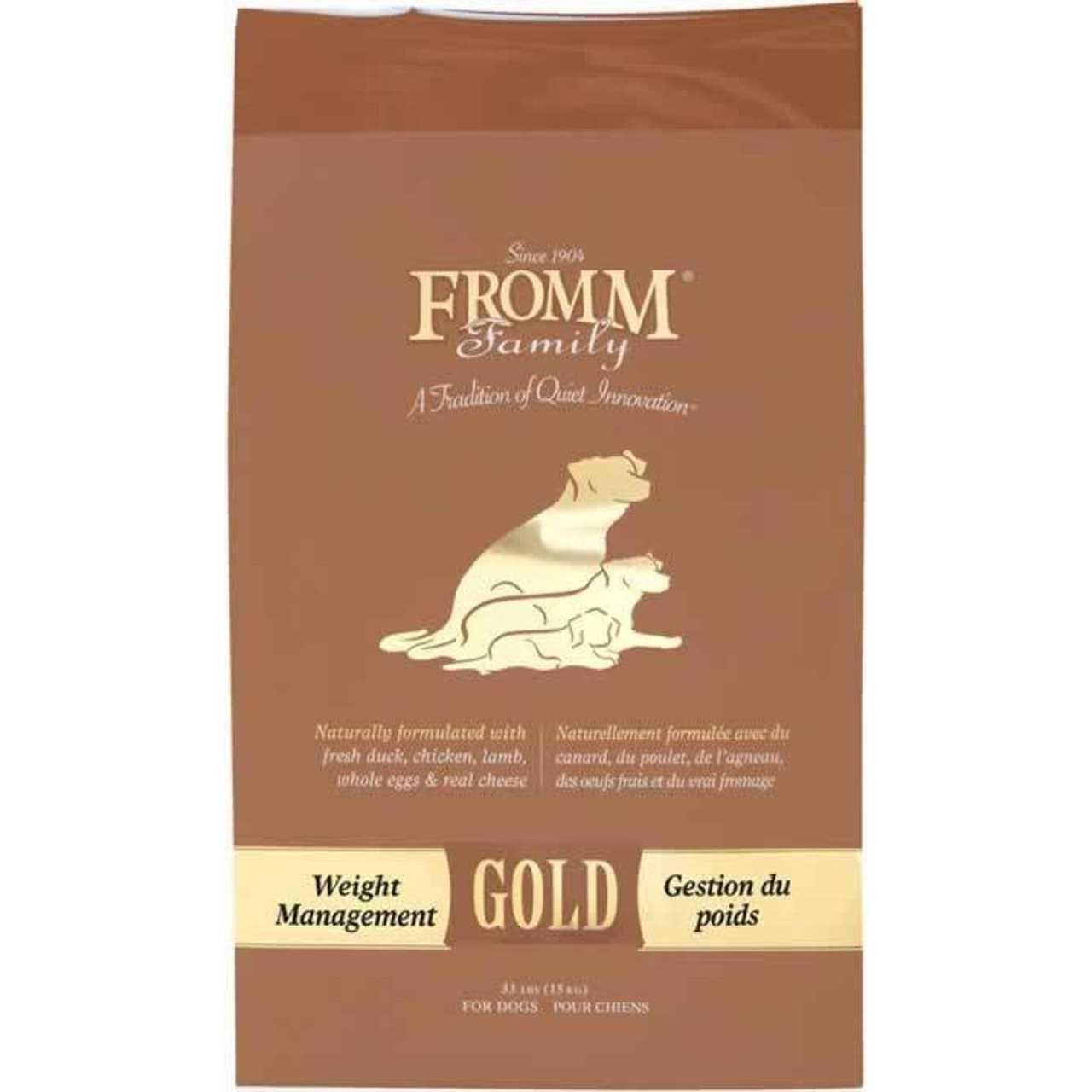 Fromm Gold Dog Food Weight Management - Pet Supplies online store