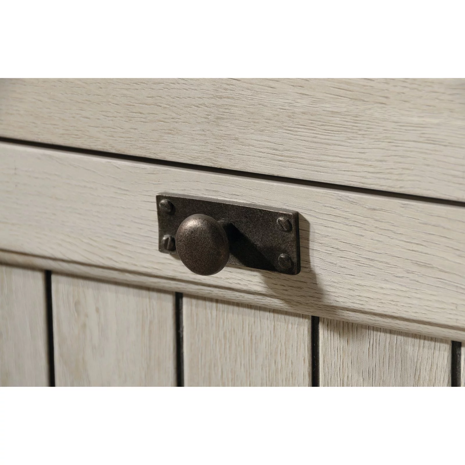 Sauder Costa 59 in. Computer Desk, Chalked Chestnut Finish