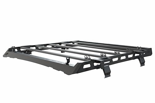 Black Roof Rack Cargo Storage (2018-2024 Jeep Wrangler JL 4 Doors Hard top Full Size)