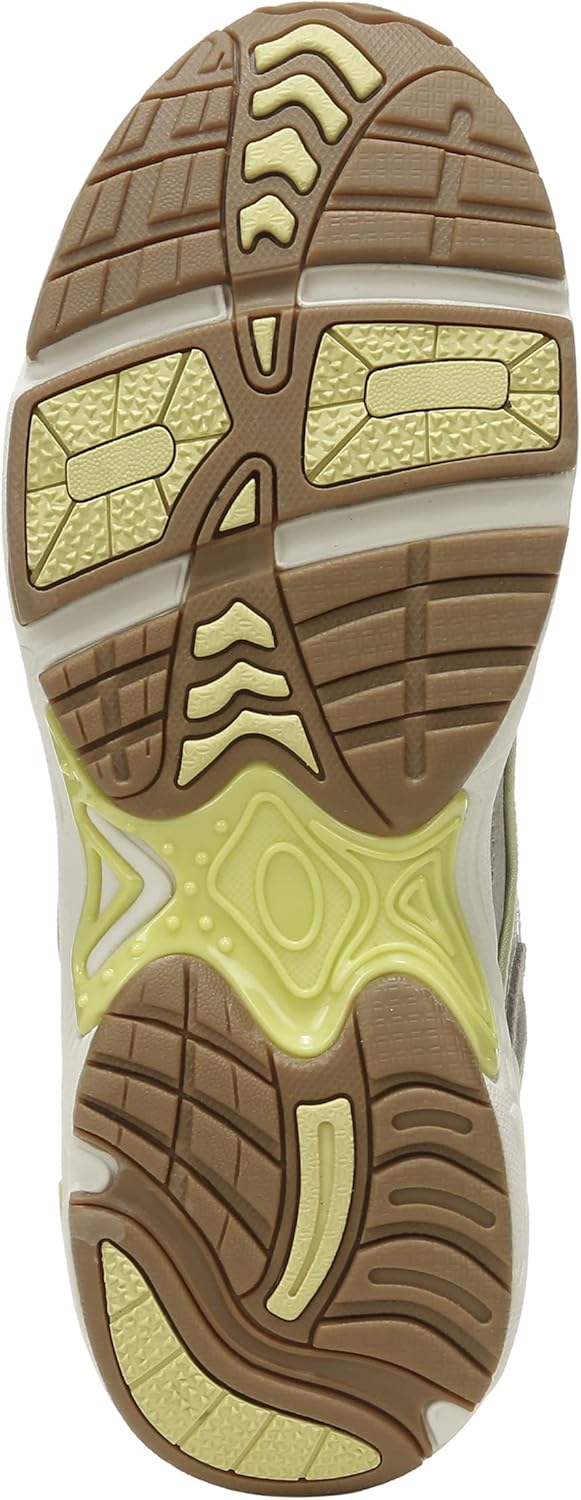Vionic Women’s Classic Walker Comfort Sneaker- Walking Shoes That Include an Orthotic Insole providing Cushioning and Arch Support Stone Suede 5 Medium