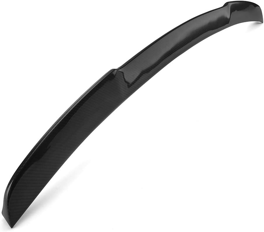 MOFANS Rear Spoiler Fit for Compatible with Audi A3 S3 RS3 Sedan 2014-2019 Duckbill High Kick Trunk Wing Spoiler (Real Carbon Fiber)