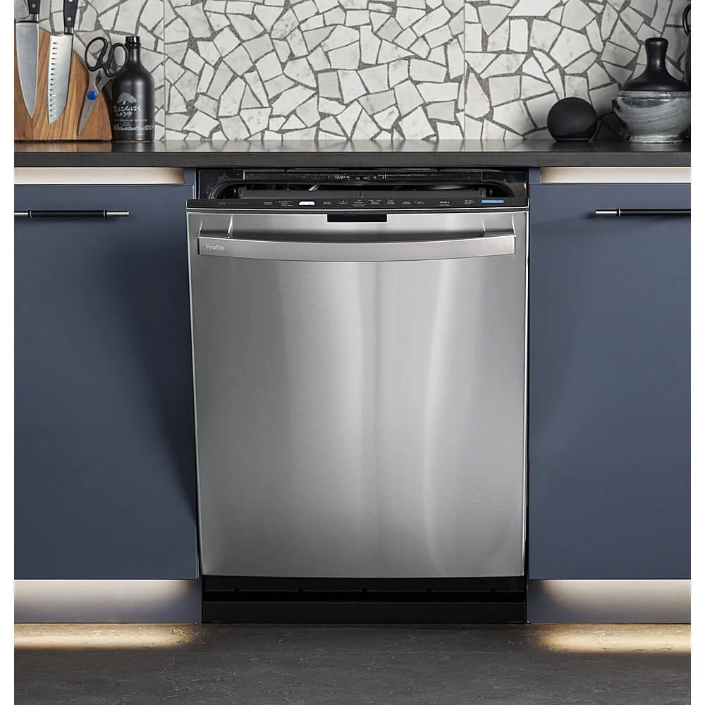 GE Profile™ UltraFresh System Dishwasher with Stainless Steel Interior