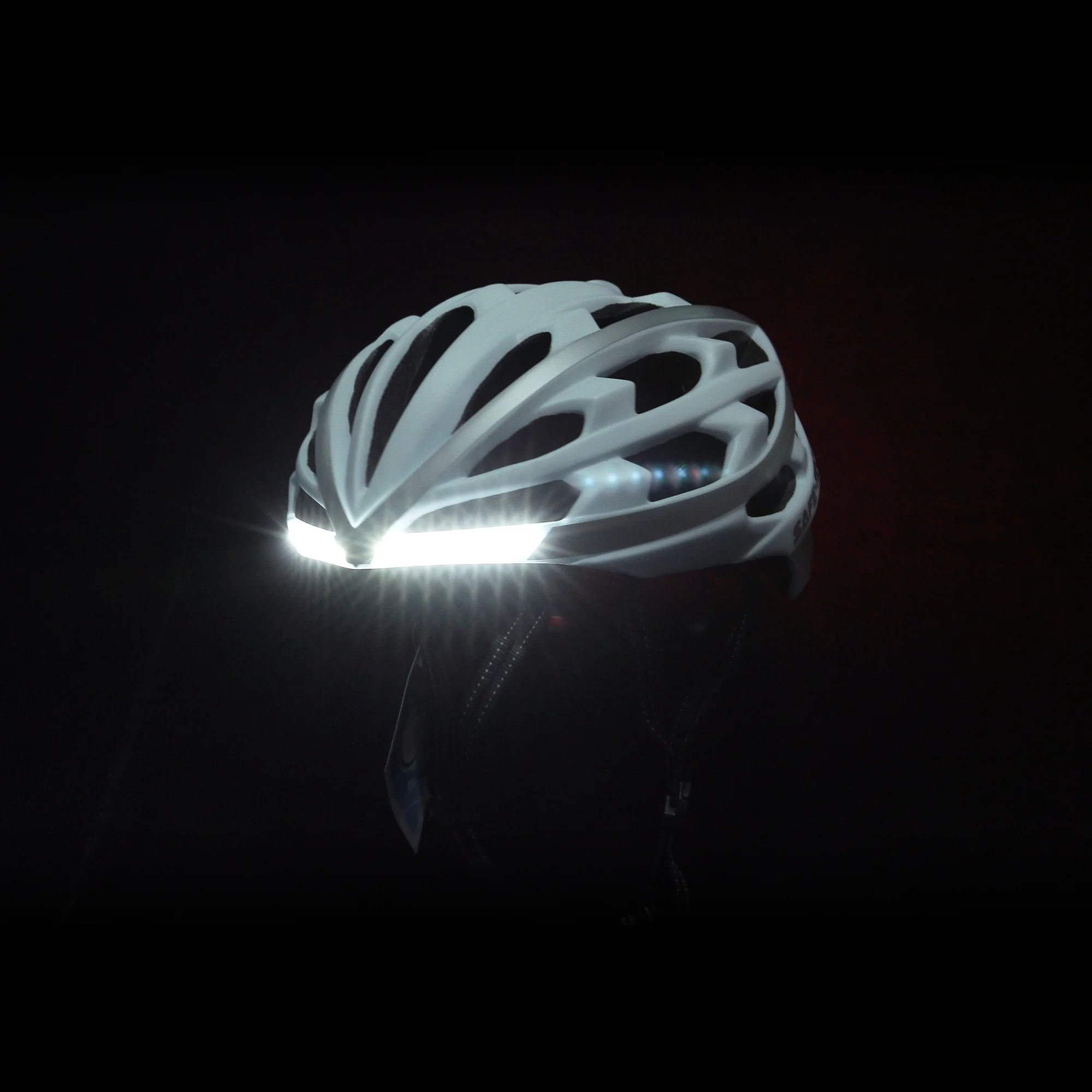 Safe Tec Bicycle Helmet White/Silver Medium
