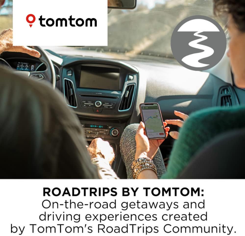 TomTom Go Comfort 5 Inch GPS Navigation Device with Updates via Wi-Fi, Real Time Traffic, Free Maps of North America, Smart Routing, Destination Prediction and Road Trips