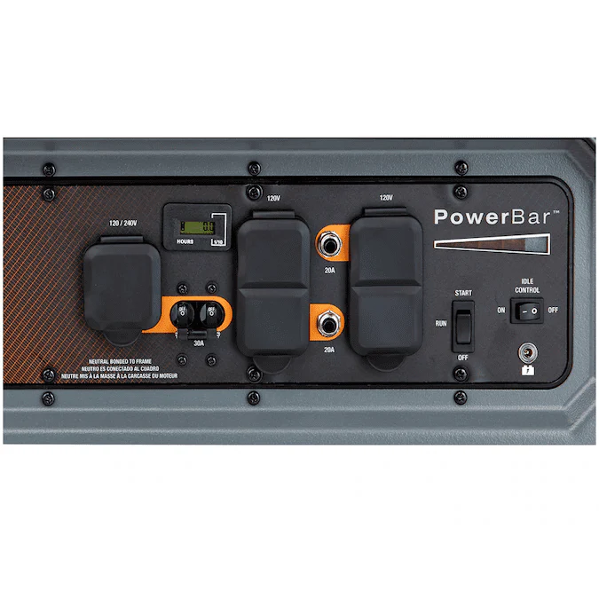 Generac 6433 - XT8000E 8,000 Watt Electric Start Portable Generator with Cord, 49-ST/CSA