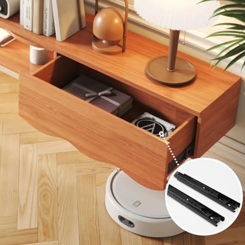 TV stand, Household Floating TV Stand, Wall Mounted Entertainment Center and Cabinet Shelf, TV Console with Storage, Media Console for DVD Player, Space-Saving Under TV Shelf for Bedroom, Living Room