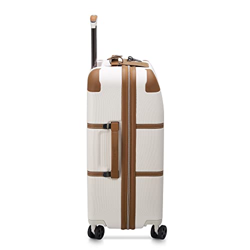 DELSEY PARIS Chatelet Air 2.0 Hardside Luggage with Spinner Wheels, Angora, Checked-Large 28 Inch