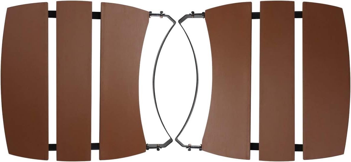 Dracarys HDPE Shelves for Big Green Egg Big Green Egg Accessories Replacement,Grill Egg Mate Folding Side Shelves Fit for Large (L) Big Green Egg Side Shelves Grill Smoker Accessories,Set of 2-New