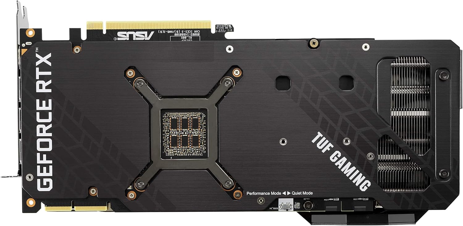 ASUS TUF Gaming NVIDIA GeForce RTX 3090 Graphics Card (PCIe 4.0, 24GB GDDR6X, HDMI 2.1, DisplayPort 1.4a, Dual ball Fan Bearings, Military-grade Certification, GPU Tweak II)