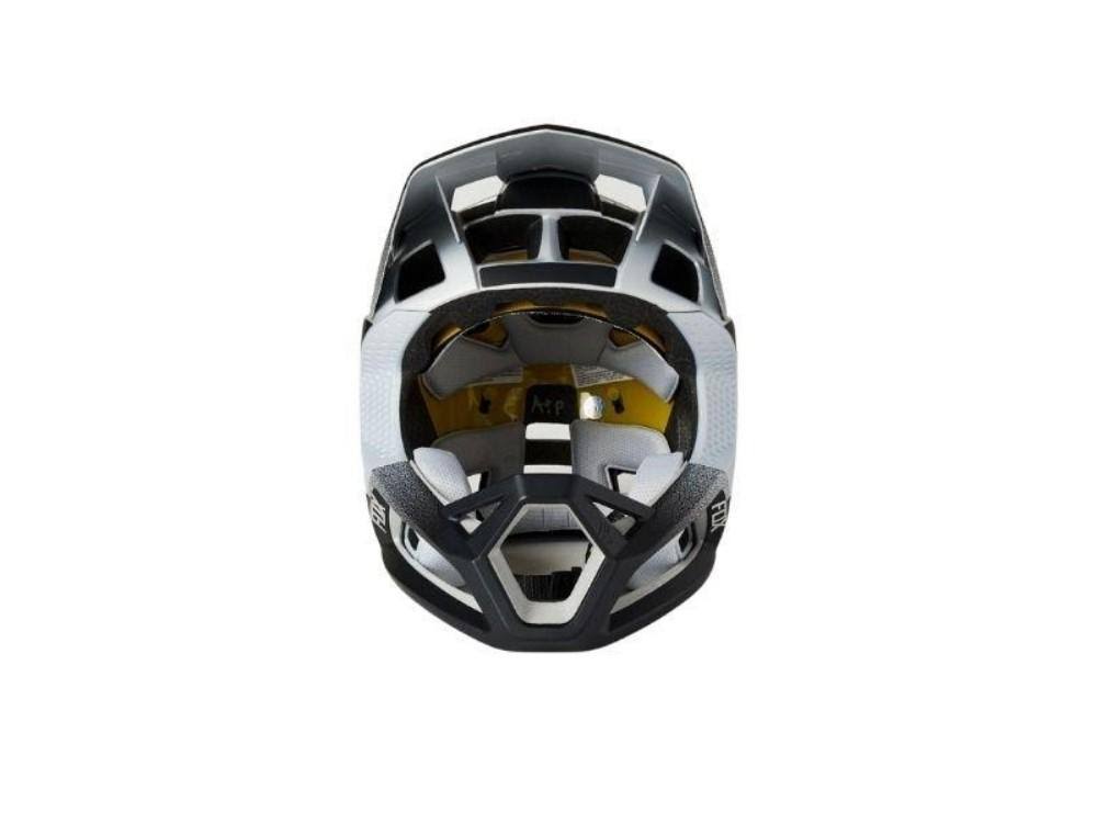 Fox Racing Proframe Helmet Vapor in Silver/Black