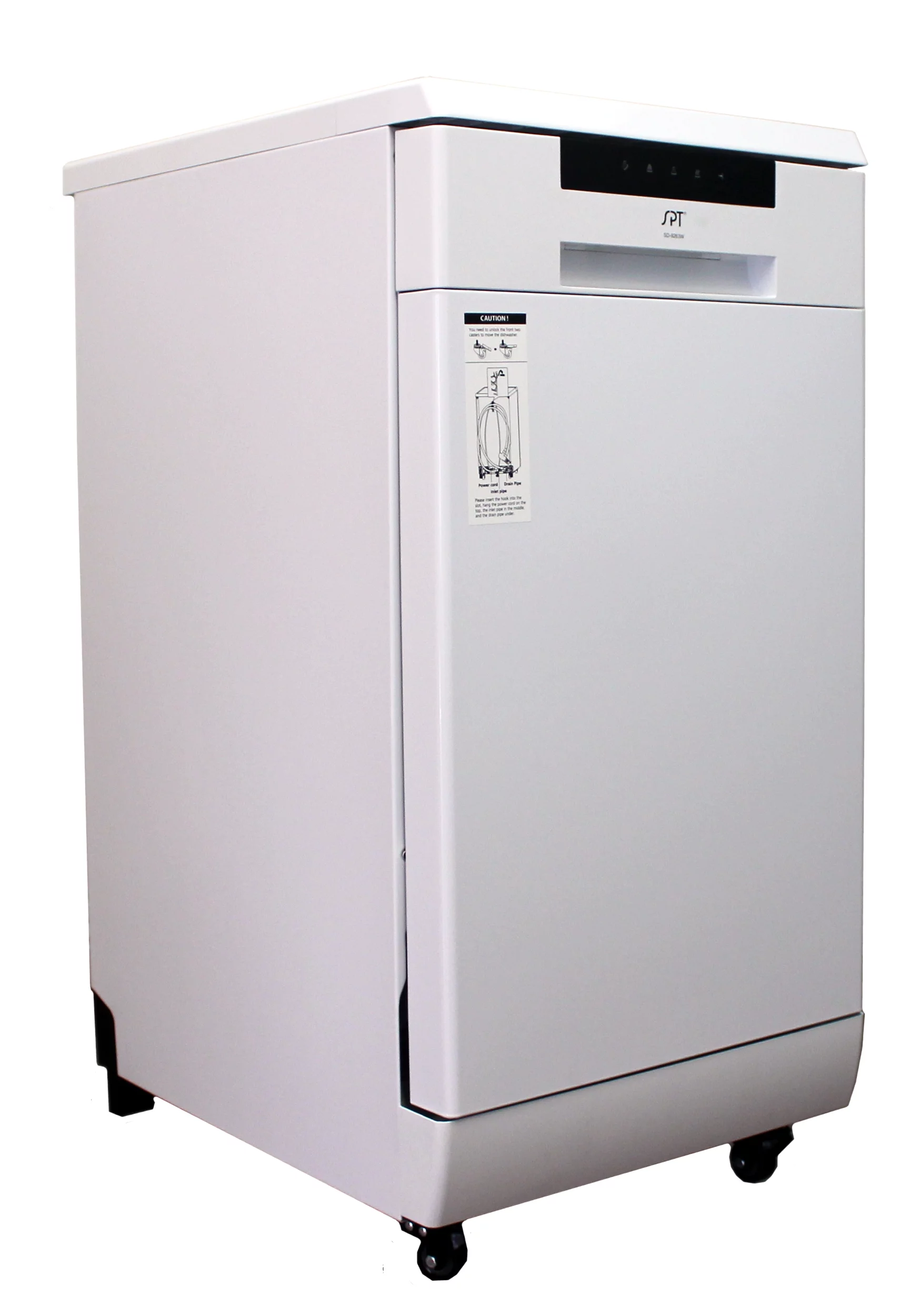 Sunpentown 18" Portable Dishwasher, Energy Star, White SD-9263W