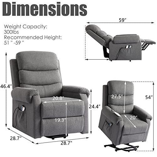 IPKIG 65.7" Manual Reclining Loveseat Sofa - Wall Hugger Loveseat Recliner with Console, Cup Holders and Side Pockets for Living Room, RV, Home Theater Seating (Brown, Loveseat)