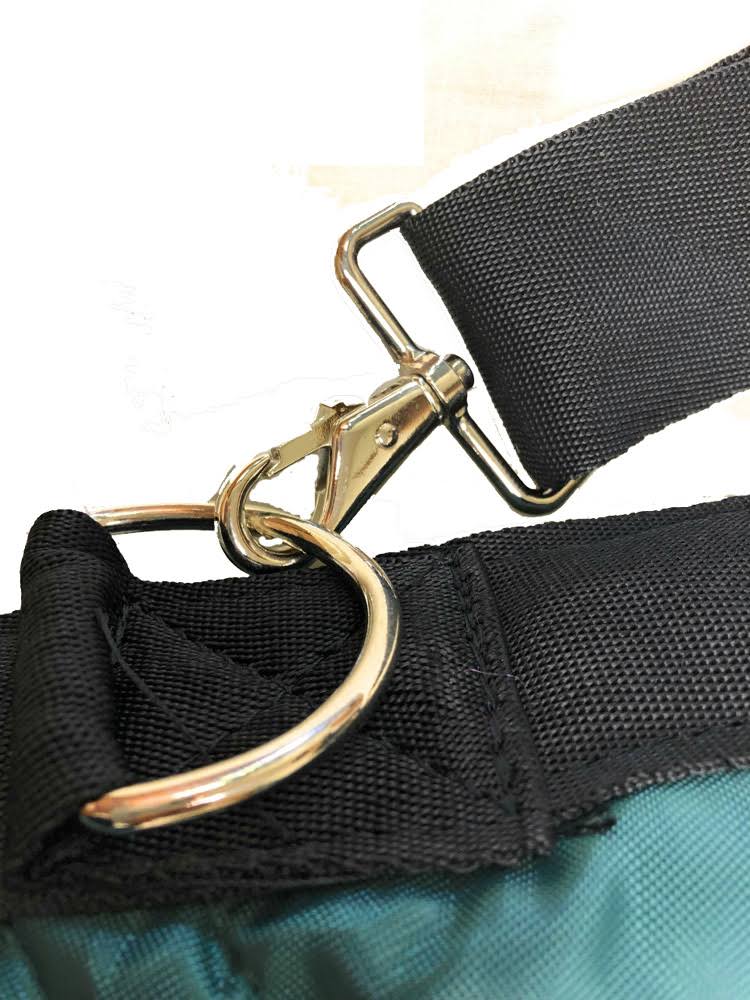 Western Horse Saddle Carrier Cover Bag Large Poly Fill 420D Padded Green