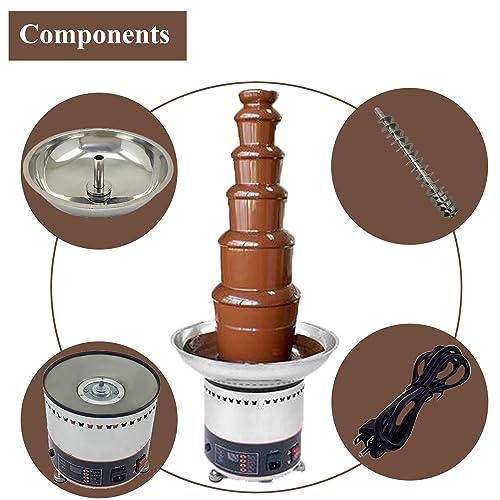 HQHAOTWU Chocolate Fountain Machine for Party