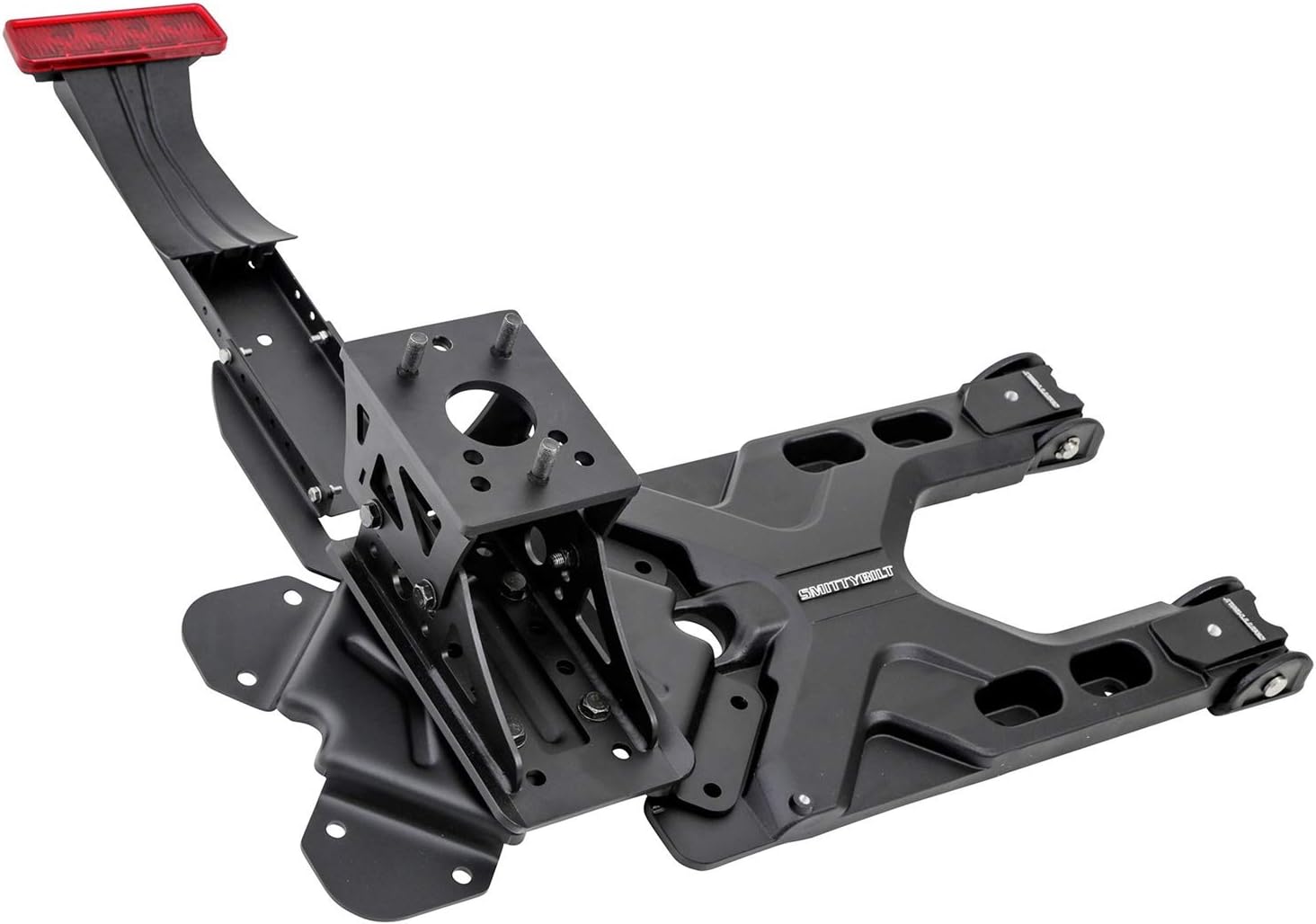 Smittybilt 2843 Pivot HD Oversize Tire Carrier for 2007-2018 Jeep Wrangler JK,Black