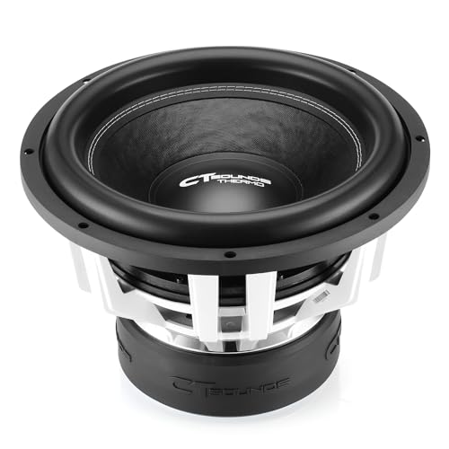CT Sounds Thermo 12” 3000-Watt Dual 4-Ohm SPL Car Subwoofer