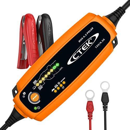 CTEK 56-958 Mus 4.3 Polar 12 Volt Fully Automatic Extreme Climate 8 Step Battery