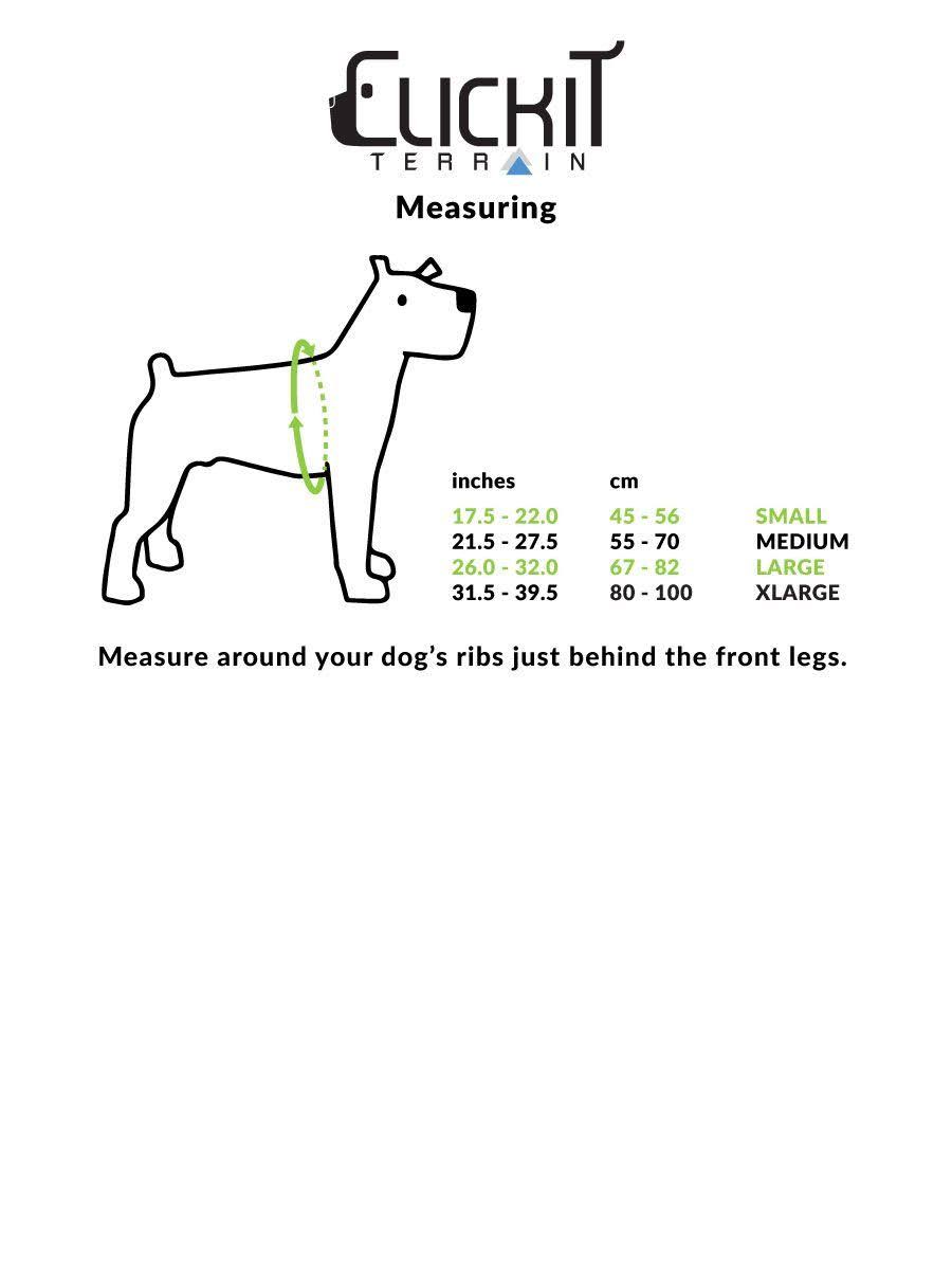 Sleepypod Clickit Terrain Crash-Tested Dog Car Harness, Large / Olive