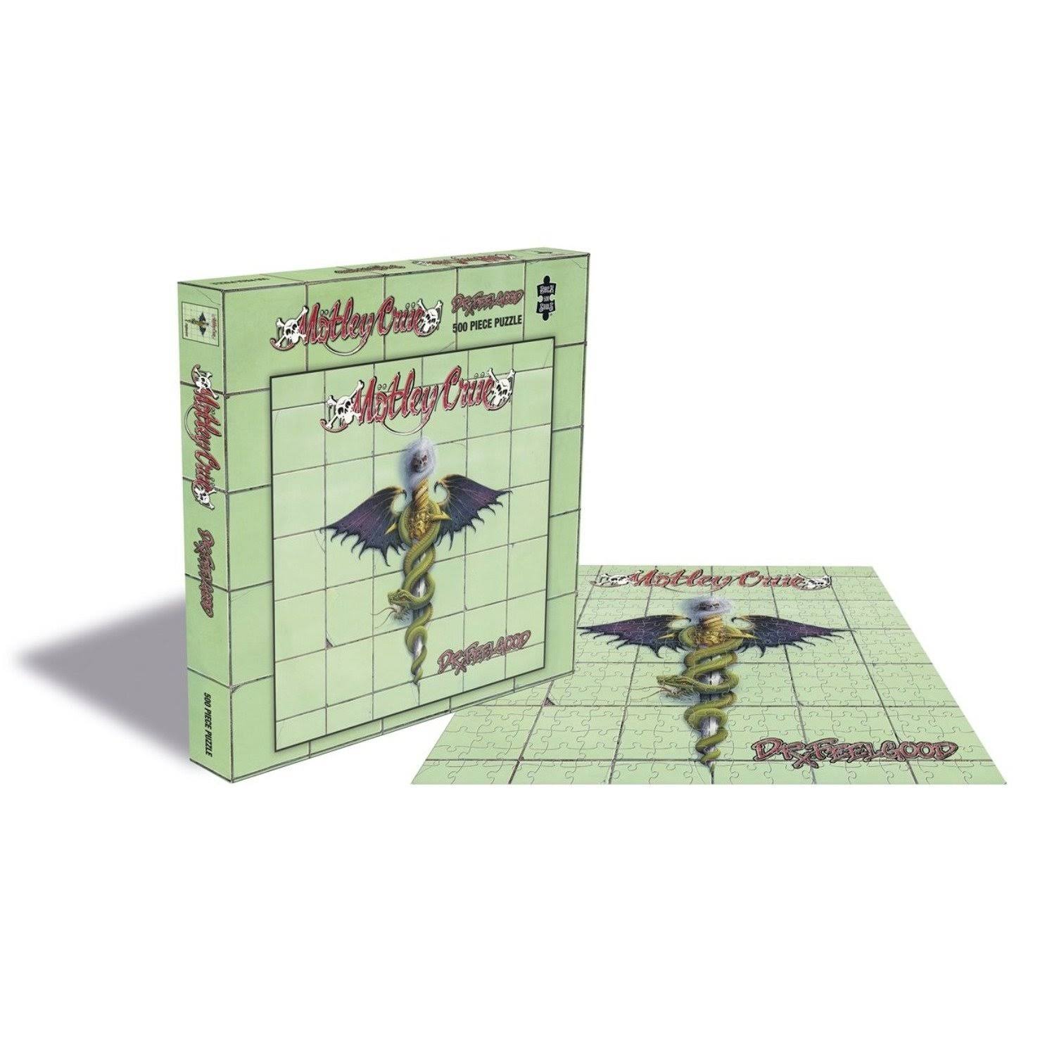 Rock Saws - Motley Crue Dr Feelgood - 500 Piece Jigsaw Puzzle
