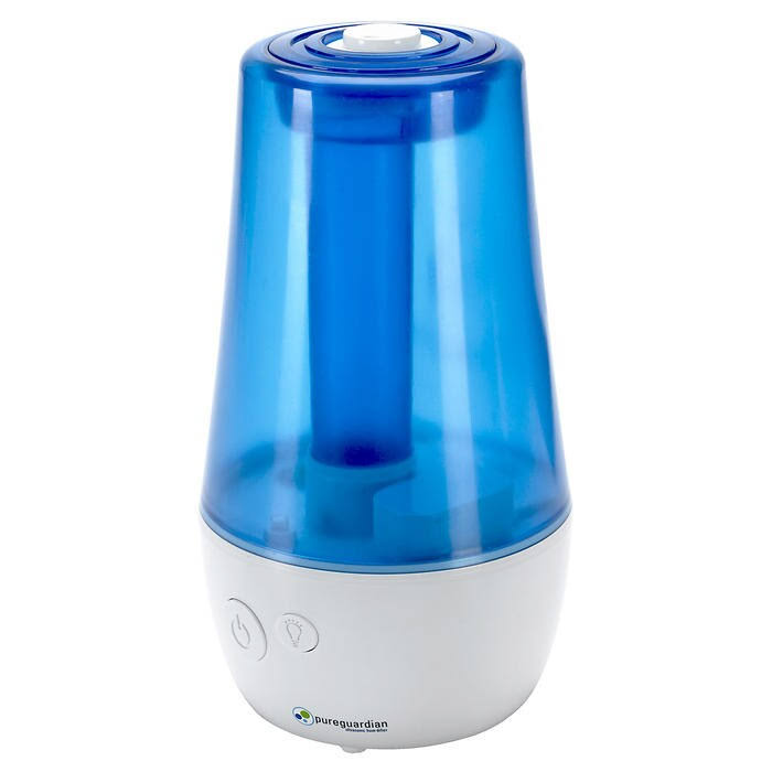 PureGuardian H965AR 70-Hour Ultrasonic Cool Mist Humidifier, 1 Gal - 2 pack