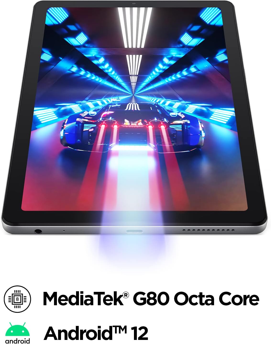 Lenovo Tab M9-2023 - Tablet - Long Battery Life - 9" HD - Front 2MP & Rear 8MP Camera - 3GB Memory - 32GB Storage - Android 12 or Later - Folio Case Included,Gray