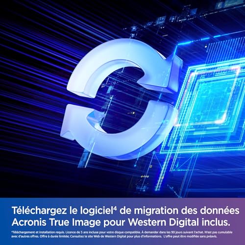 Western Digital 4TB WD Blue SN5000 NVMe Internal Solid State Drive SSD - PCIe Gen 4.0, M.2 2280, Up to 5,500 MB/s - WDS400T4B0E