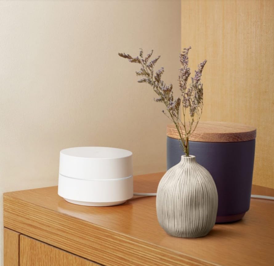 Google Wifi - AC1200 - Mesh WiFi System - Wifi Router - 4500 Sq Ft Coverage - 3 pack