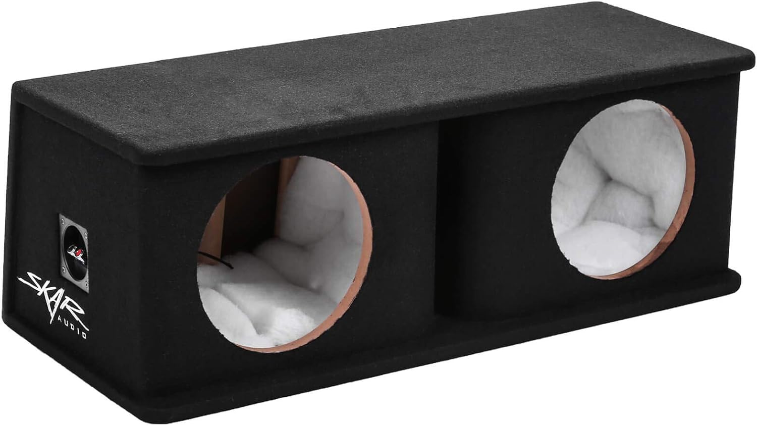 Skar Audio SK1X8V Single 8" Universal Fit Ported Subwoofer Enclosure Pack of 2