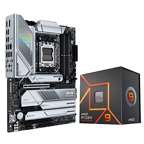 MICRO CENTER AMD Ryzen 7 7800X3D 8-Core16-Thread Desktop Processor with ASUS ROG Strix B650E-F Gaming WiFi AM5 Gaming Motherboard