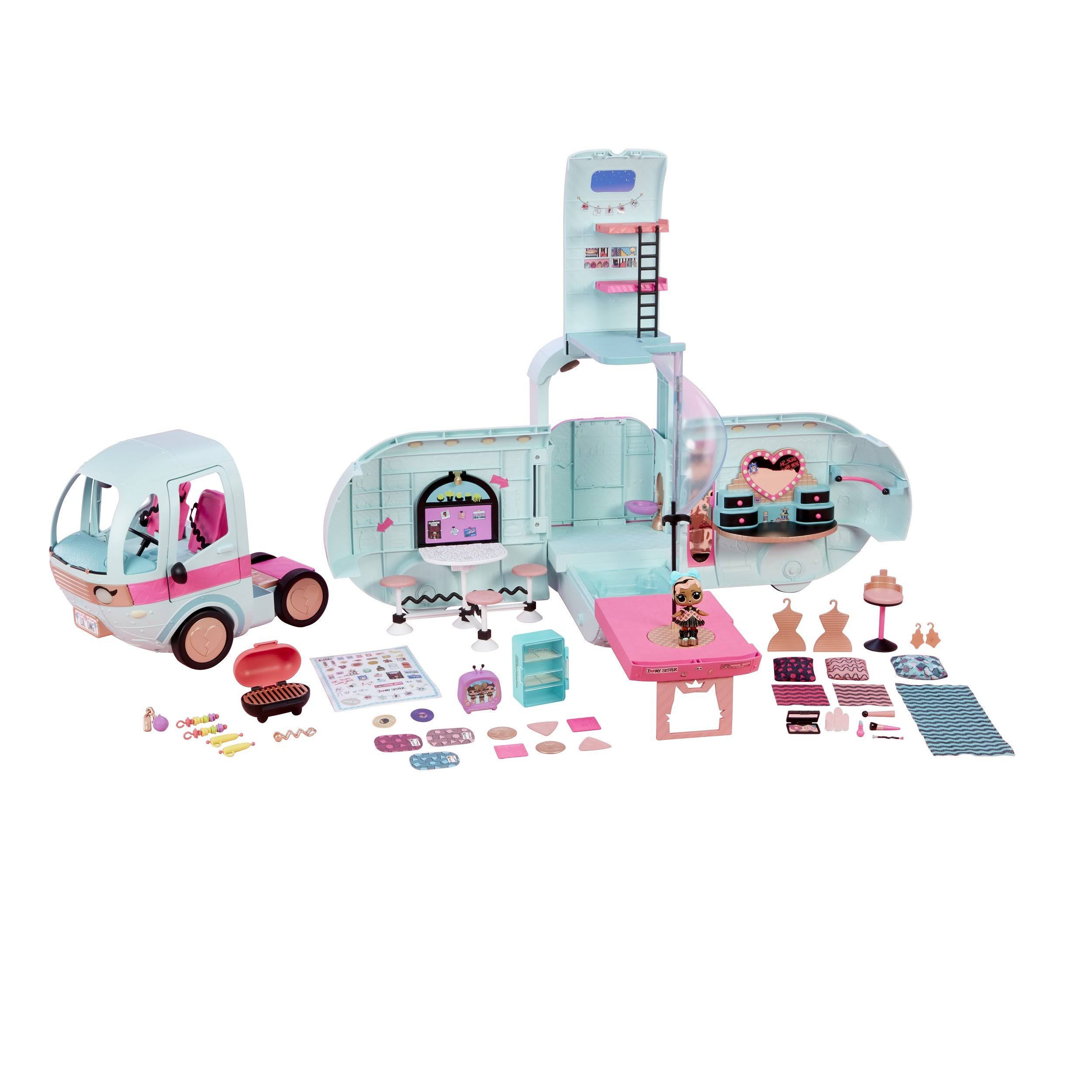 L.O.L. Surprise! 2-in-1 Glamper Fashion Camper with 55+
