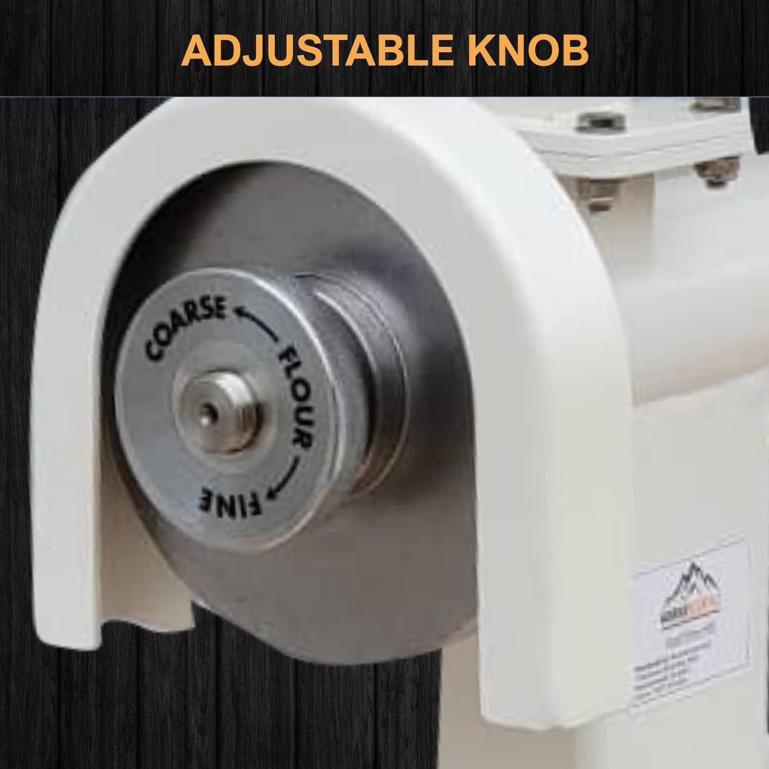 Manual Hand Grain Mill With Steel Disc, High Hopper Grain Grinder For Flour Dry Household Cereals Herbs Corn Kitchen Spices Coffee Bean Wheat Grinder, Grain Mill Grinder For Home