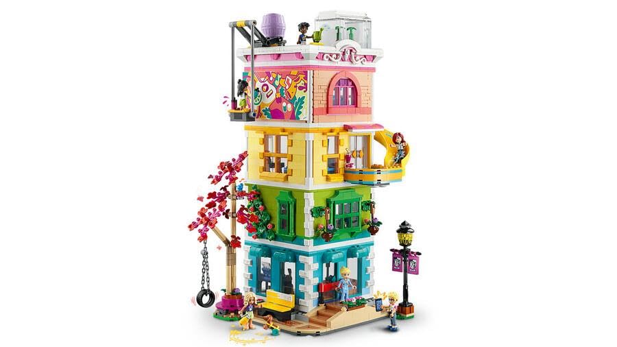 LEGO Friends Heartlake City Community Center 41748 Building Toy Set; Creative Challenge for Ages 9+, Includes 6 Mini-Dolls, a Pet Dog and Lots of Accessories, a Fun Gift for Kids who Love Role Play