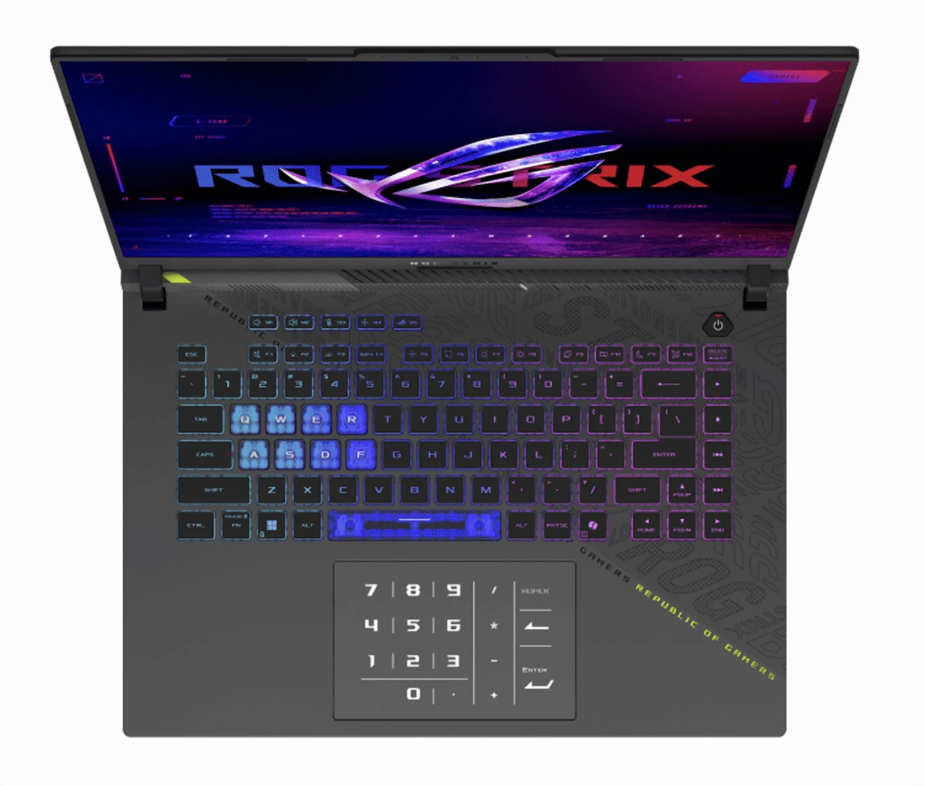 ASUS ROG Strix G16 AI Gaming Laptop 16.0in 240Hz IPS WQXGA Display (AMD Ryzen 9 9955HX, NVIDIA GeForce RTX 5070 8GB, 64GB DDR5, Win 11 Pro) w/Microsoft 365 Personal , DKZ USB Port Expander