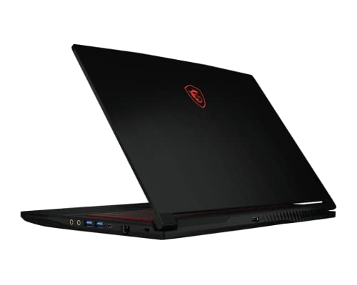 MSI Thin A15 15.6” 144Hz FHD Gaming Laptop: Ryzen 7-7735HS, NVIDIA Geforce RTX 4050, 16GB DDR5, 512GB NVMe SSD, Cooler Boost 5, Win 11: Black B7VE-214US