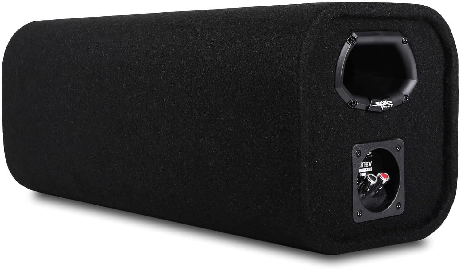 Skar Audio SK8TBV Single 8" 400 Watt Max Power Vented Subwoofer Enclosure Bass Tube