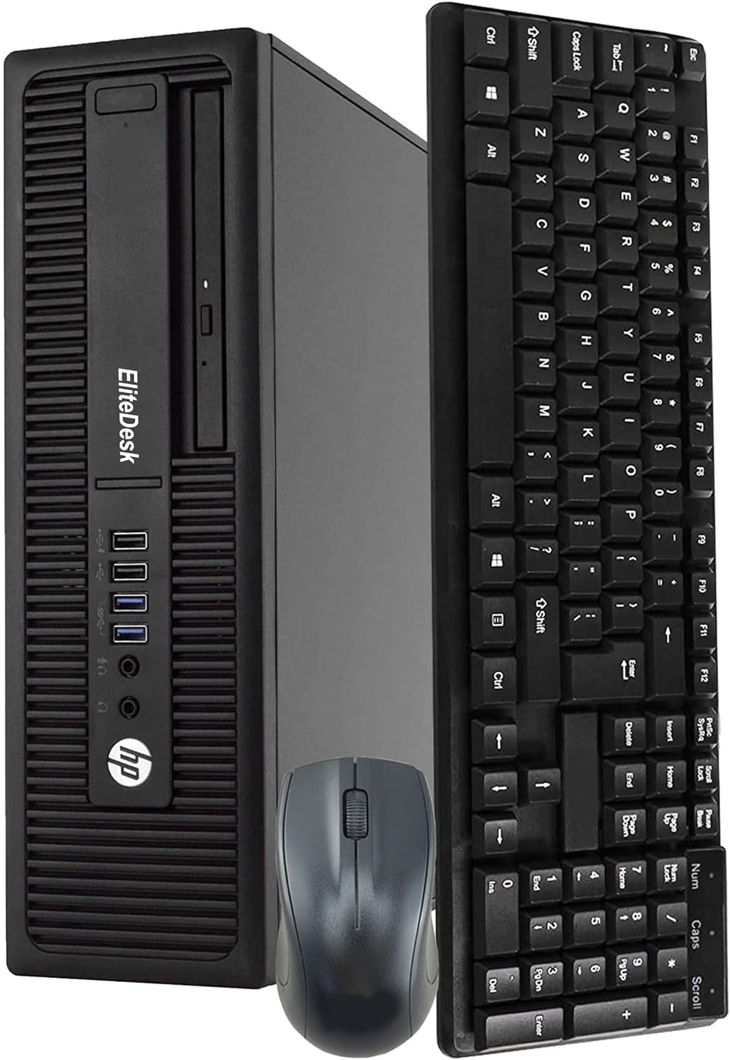 HP 800 G1 SFF Computer Desktop PC, Intel Core i7 3.4GHz Processor, 16GB Ram, 512GB M.2 SSD,Wireless Keyboard & Mouse, WiFi | Bluetooth, Microsoft Office 365, Windows 10 Professional (Renewed)