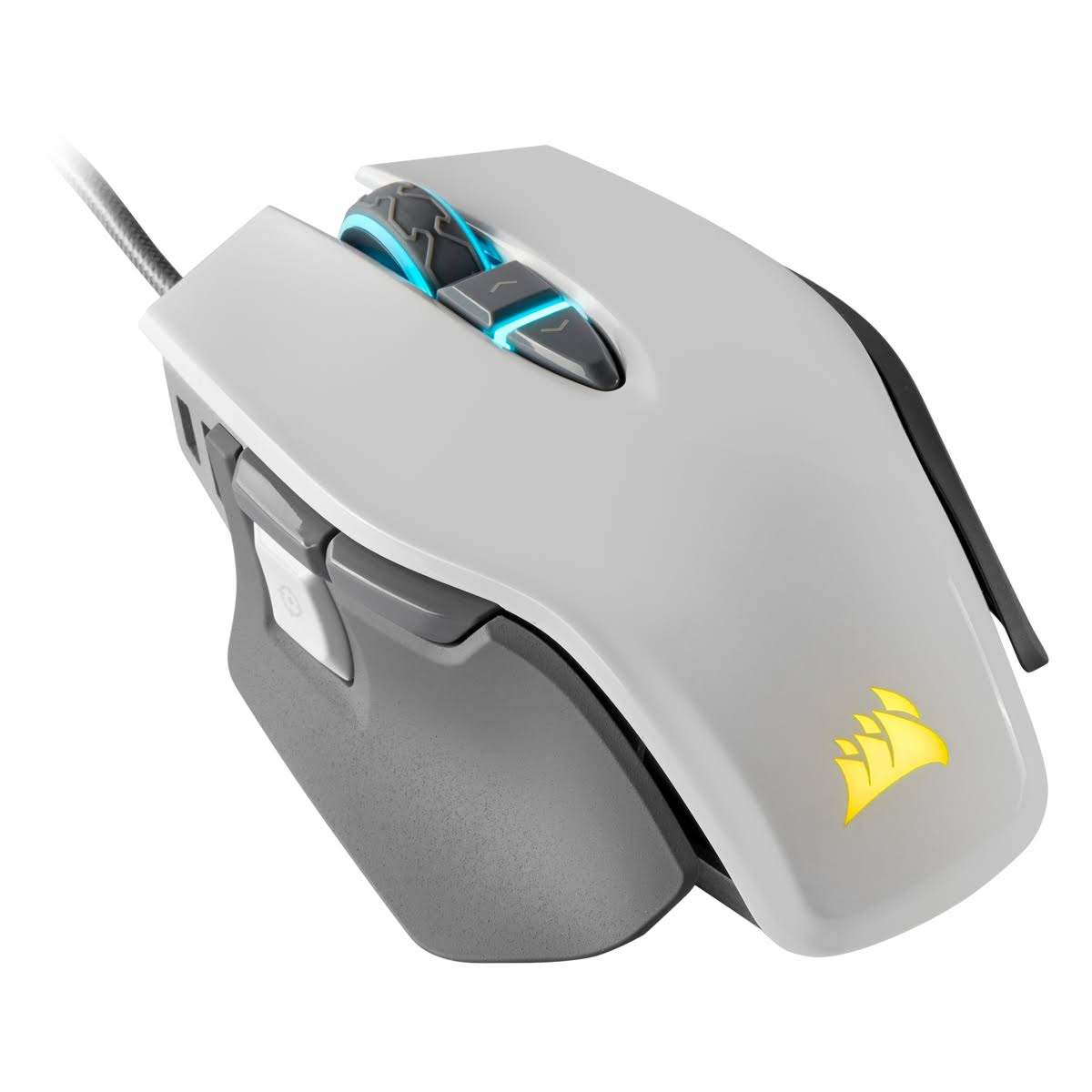 Corsair - M65 RGB Elite Wired Optical Gaming Mouse - White