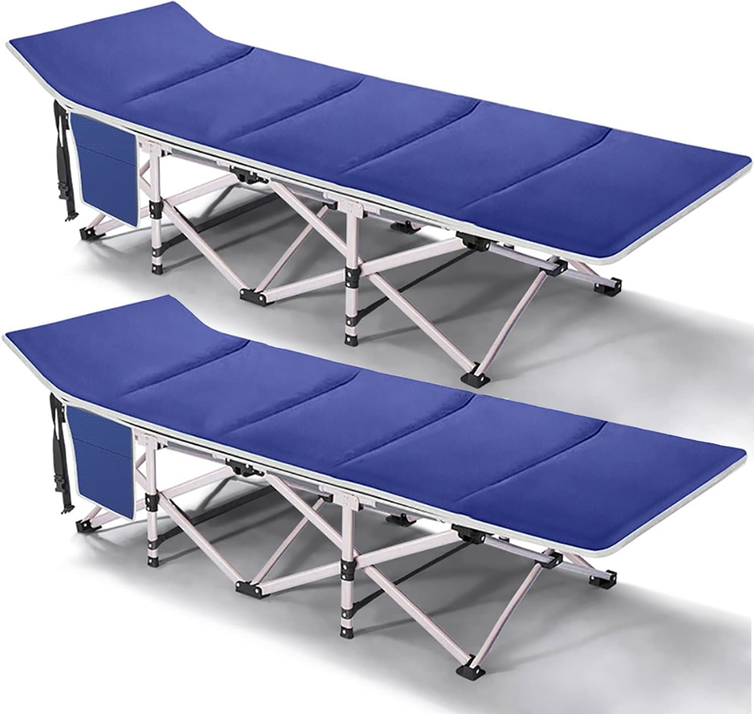 Folding Camping Cots for Adults Heavy Duty cot with Carry Bag, Portable Sleeping Bed for Camp Office Use Outdoor Cot Bed for Traveling